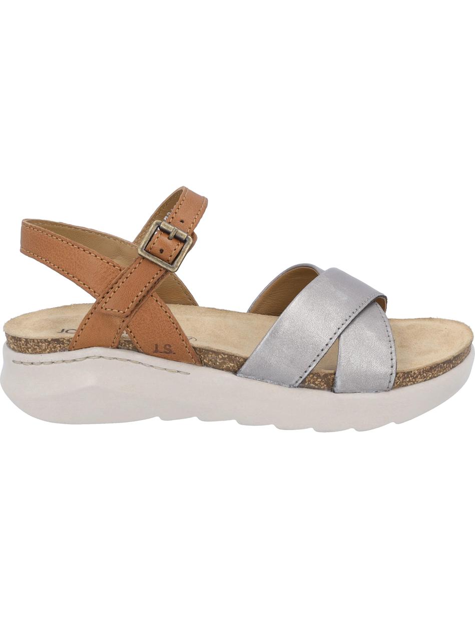 Sandale Celine 03, platin-kombi