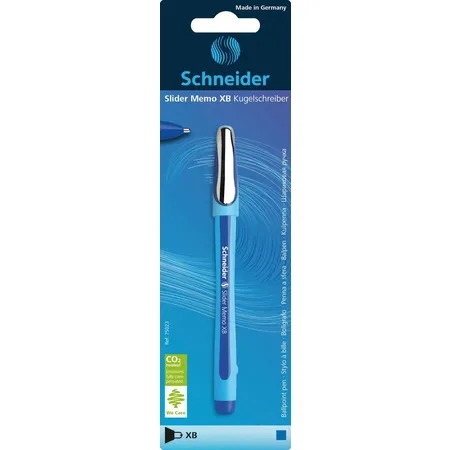 Schneider 50-75023 Kugelschreiber SLIDER Memo XB, blau