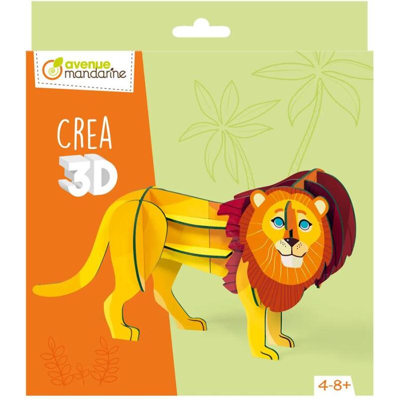 Crea 3D, Lion - Orange