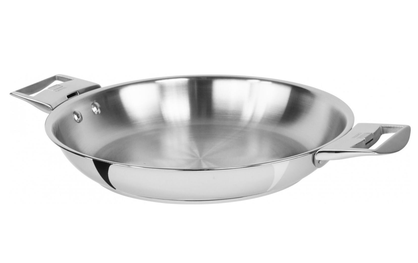 Bratpfanne Casteline Amovible 30 cm, Silber<br>Pfanne aus Edelstahl