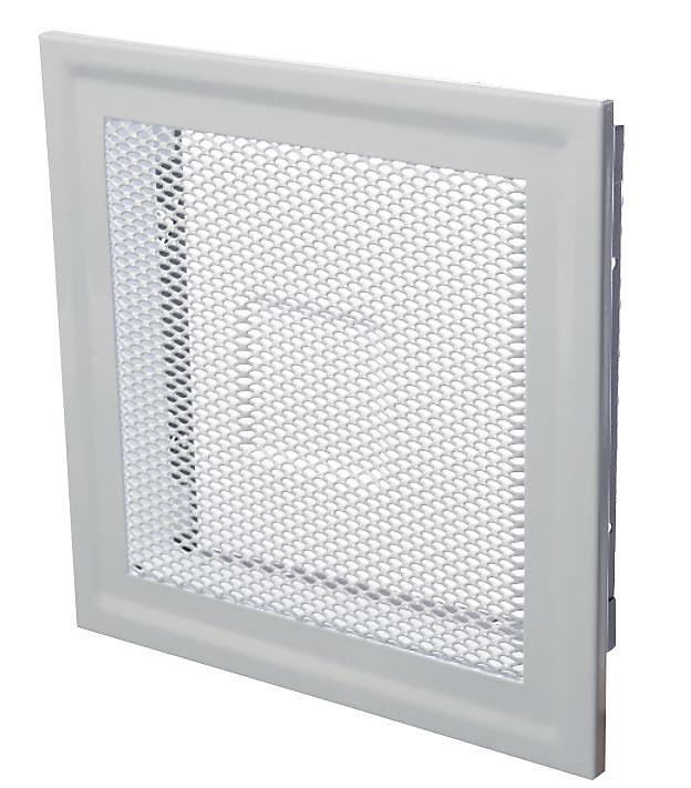 Grille d'air chaud pré-cadré 200x200 cuivre