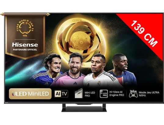 HISENSE - TV Mini LED 4K 139 cm 55U7Q PRO