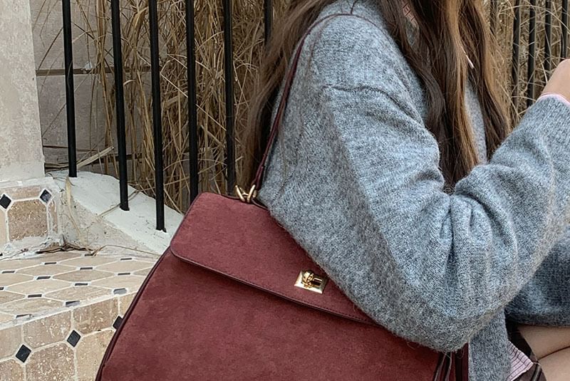 Emplidope - Kunstsuède Satchel Bag
