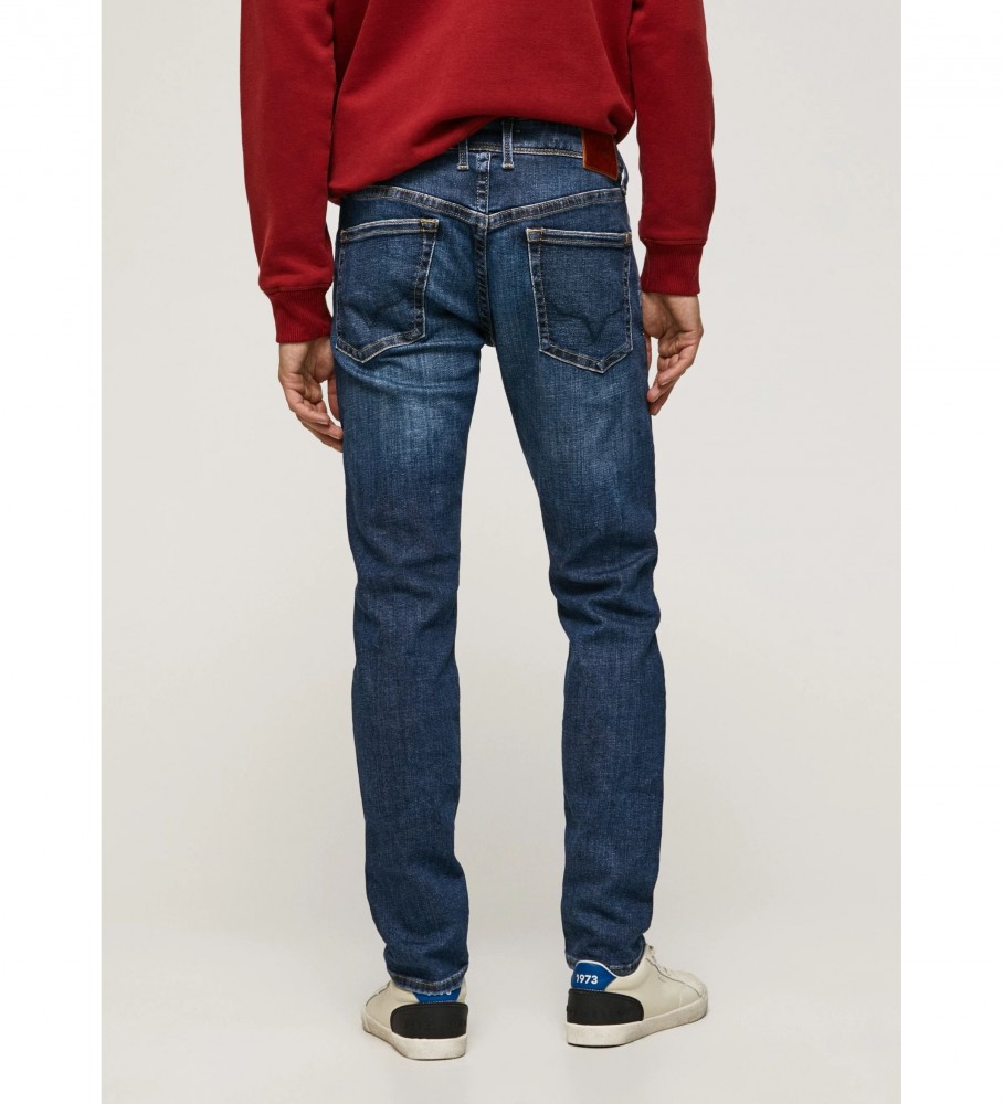 Calça jeans Pepe Jeans Hatch Slim azul marinho