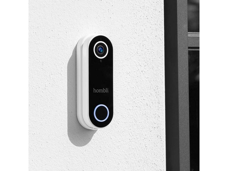 hombli Smart Doorbell Pack, Weiss Hombli Smart Doorbell 2 und Hombli Chime 2 Türgong
