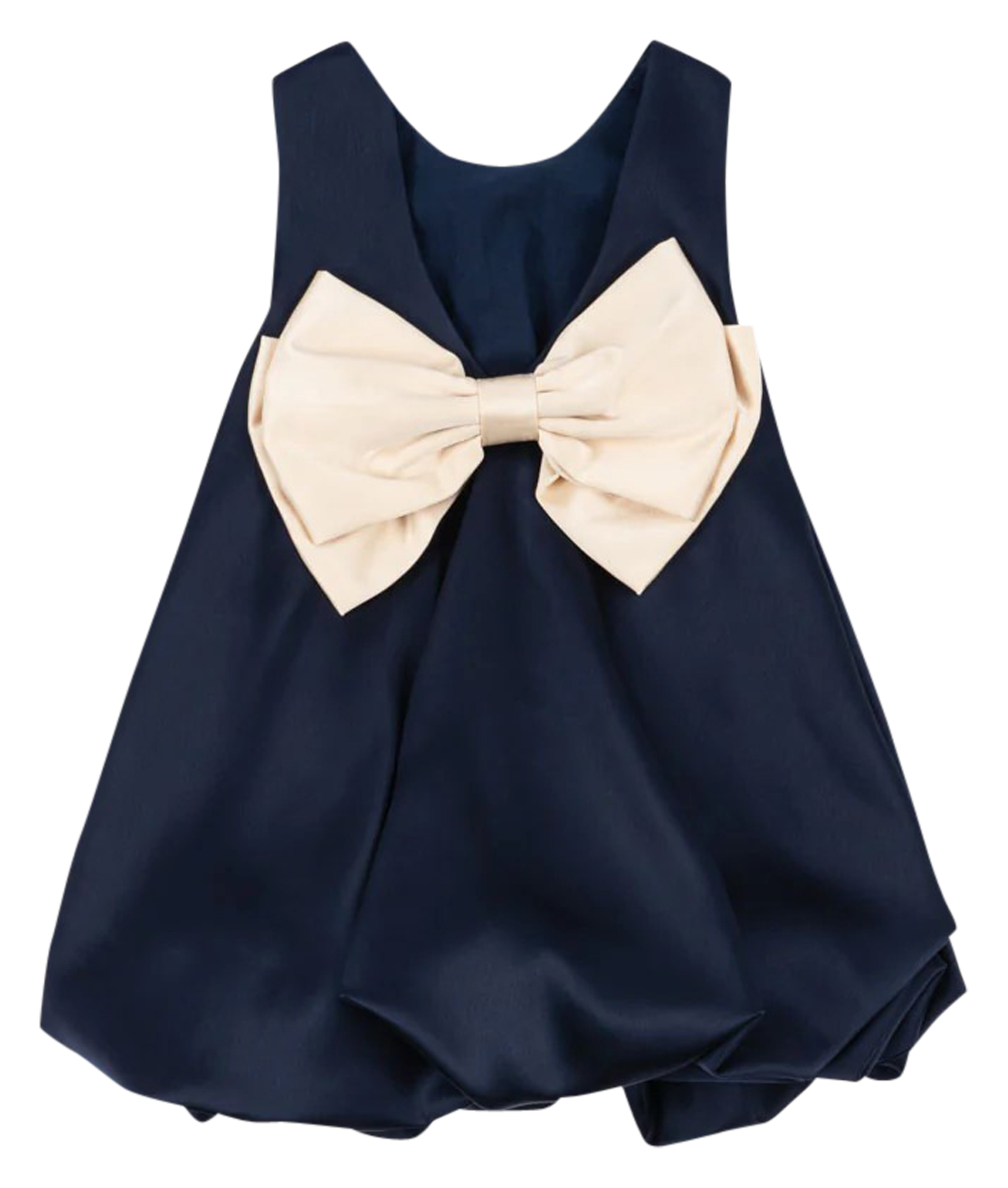 SHEENA - Robe courte satinée | Bleu