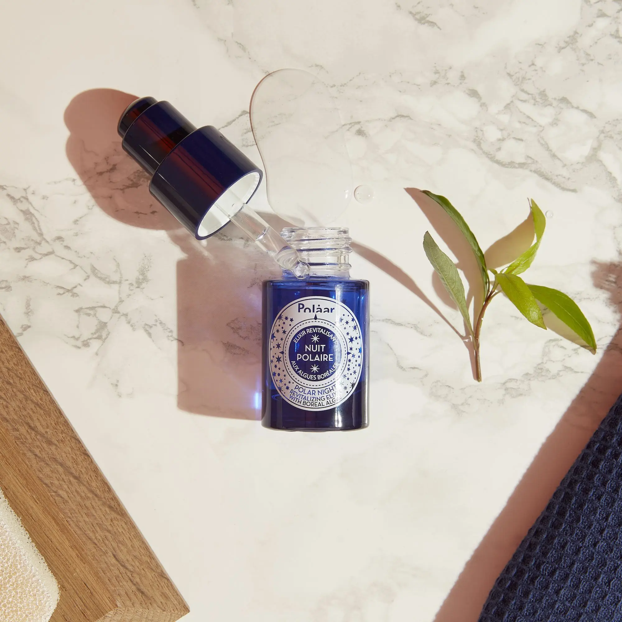 Polaar - Nuit Polaire Elixir Revitalisant aux Algues Boréales- Soin de nuit