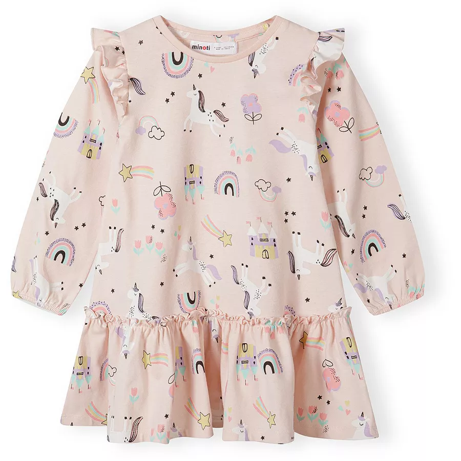 MINOTI Jerseykleid Korallrot
