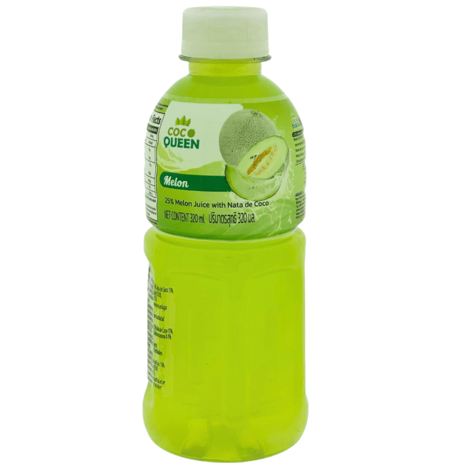 Coco Queen Vruchtensap met nata de coco (Meloen) 320ml