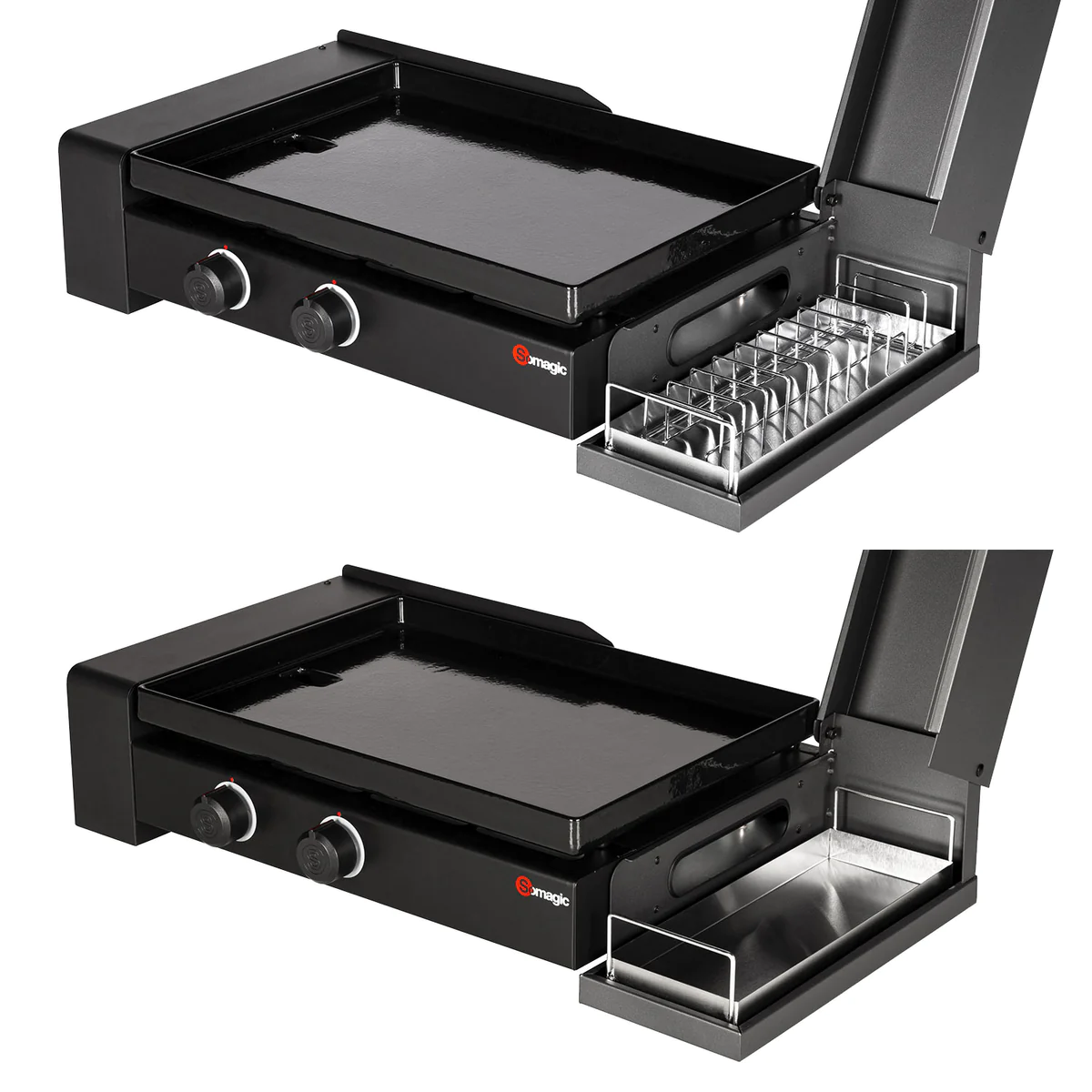 Plancha au gaz spécial burger - 5,6kW Somagic