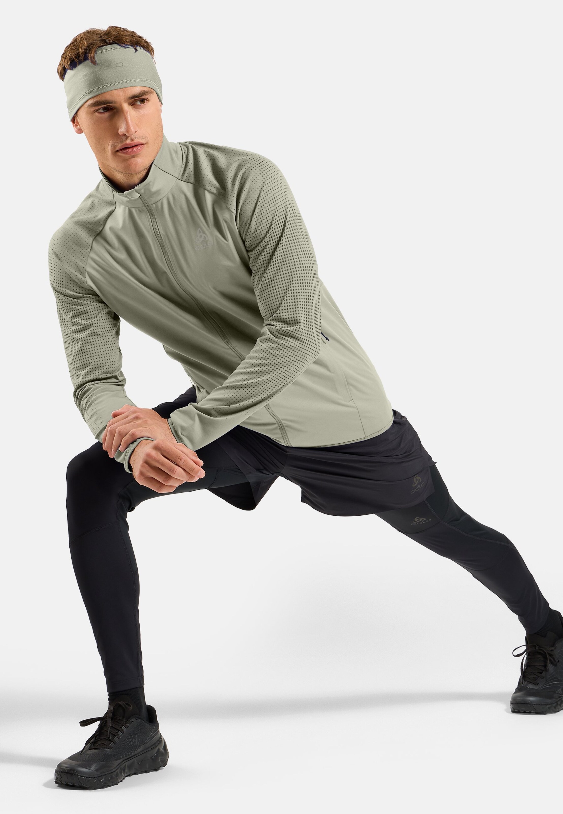 Zeroweight Warm Hybrid-Laufjacke 2.0 in shadow