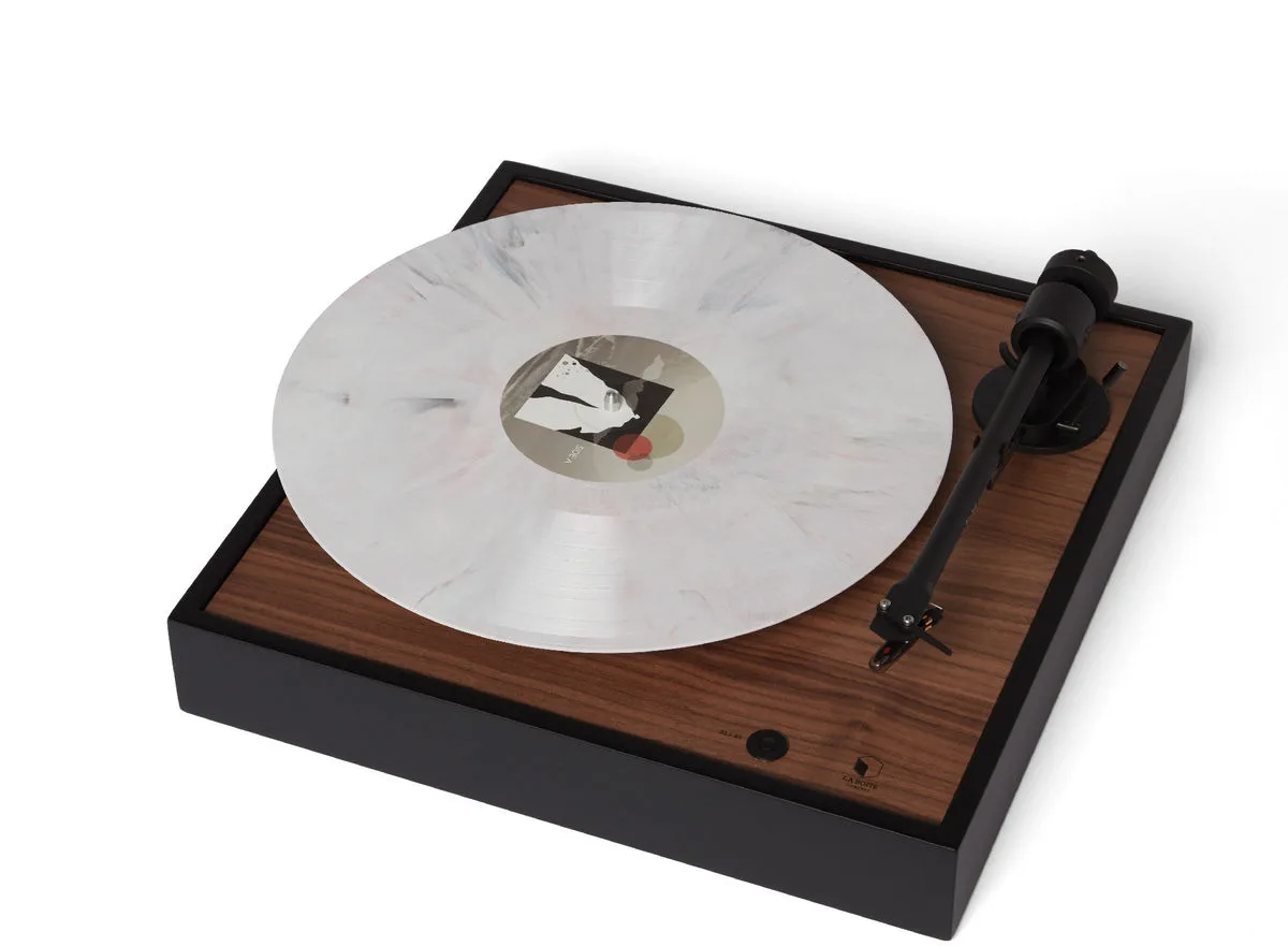 La Boîte Concept Square Noyer Platines vinyle hi-fi