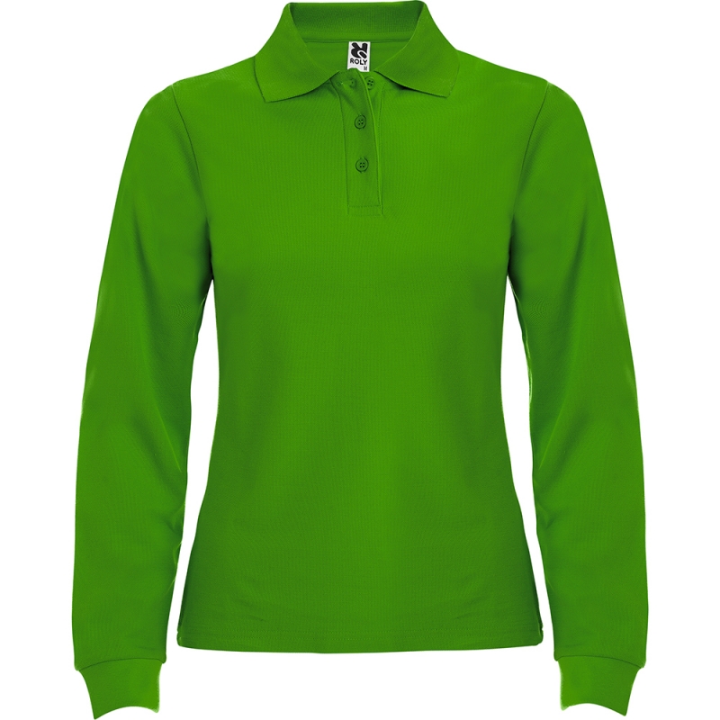 Roly R6636 - ESTRELLA WOMAN L/S Polo Femme Slim-Fit Manches Longues