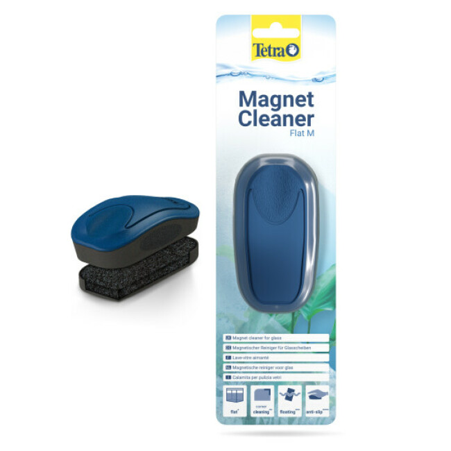 Lave-vitre aimanté Tetra Magnet Cleaner pour aquarium