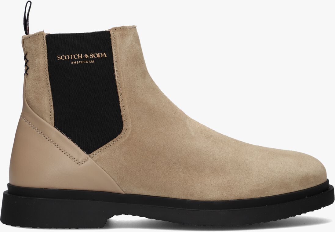 SCOTCH & SODA beige scotch & soda chelsea boots gallivant boot