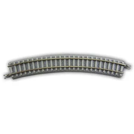 Rokuhan - Gleis gebogen R195-30° Betonschwellen