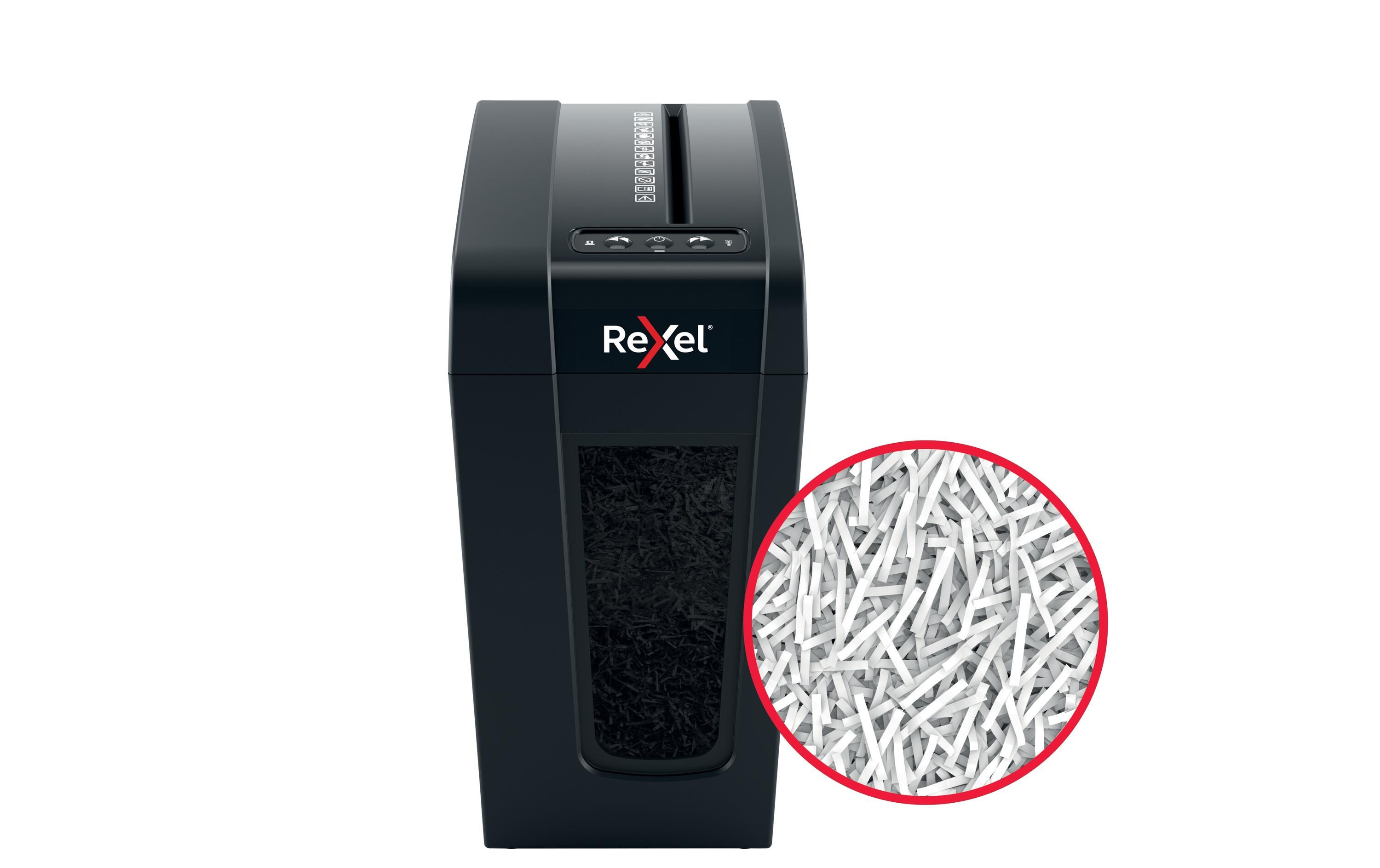 Aktenvernichter Rexel Secure X8-SL P-4, 8 Seiten<br>Manueller Schredder für die sichere Vernichtung vertraulicher Unterlagen