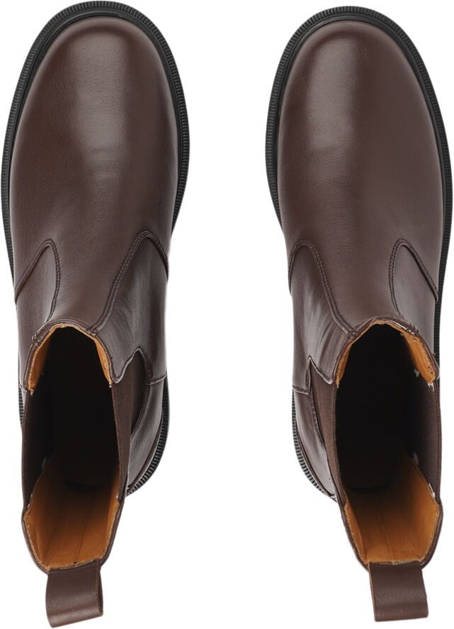 Lovelies FELLINE - ANKLE BOOTS WITH ELASTIC Dark brown