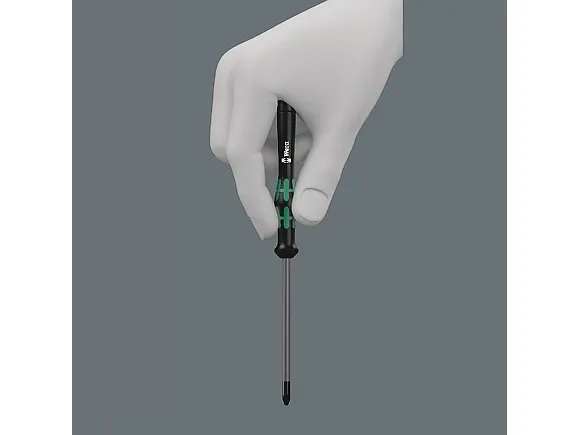 Wera 05118046001, 15.7 cm, Sort,Grøn