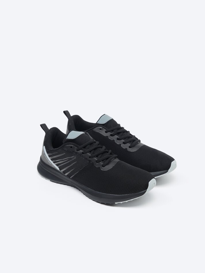 Tênis de corrida técnico para meninas - Preto