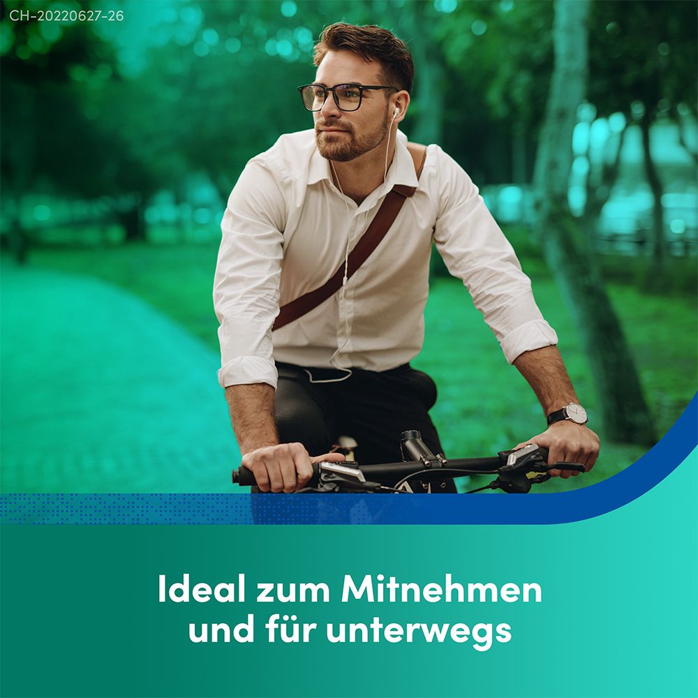 Aspirin® Complex Granulat-Sticks bei Schnupfen mit Schmerzen und Fieber