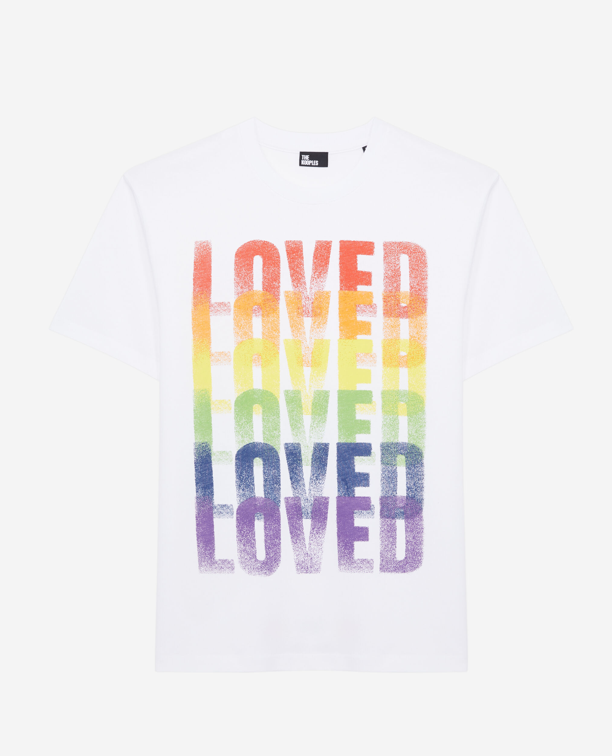 T-shirt Pride blanc