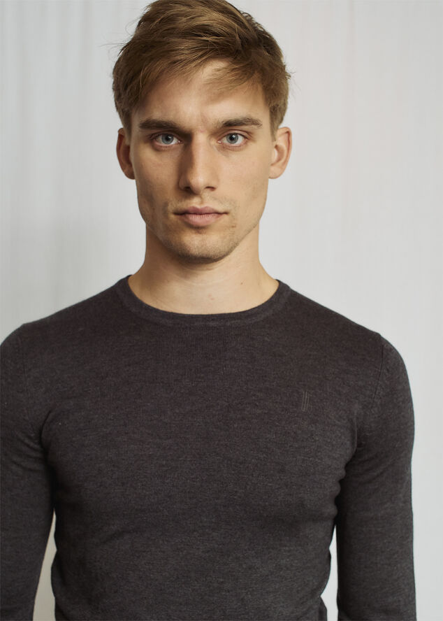 Bruun & Stengade BS Jupiter Regular Fit Knitwear Grey