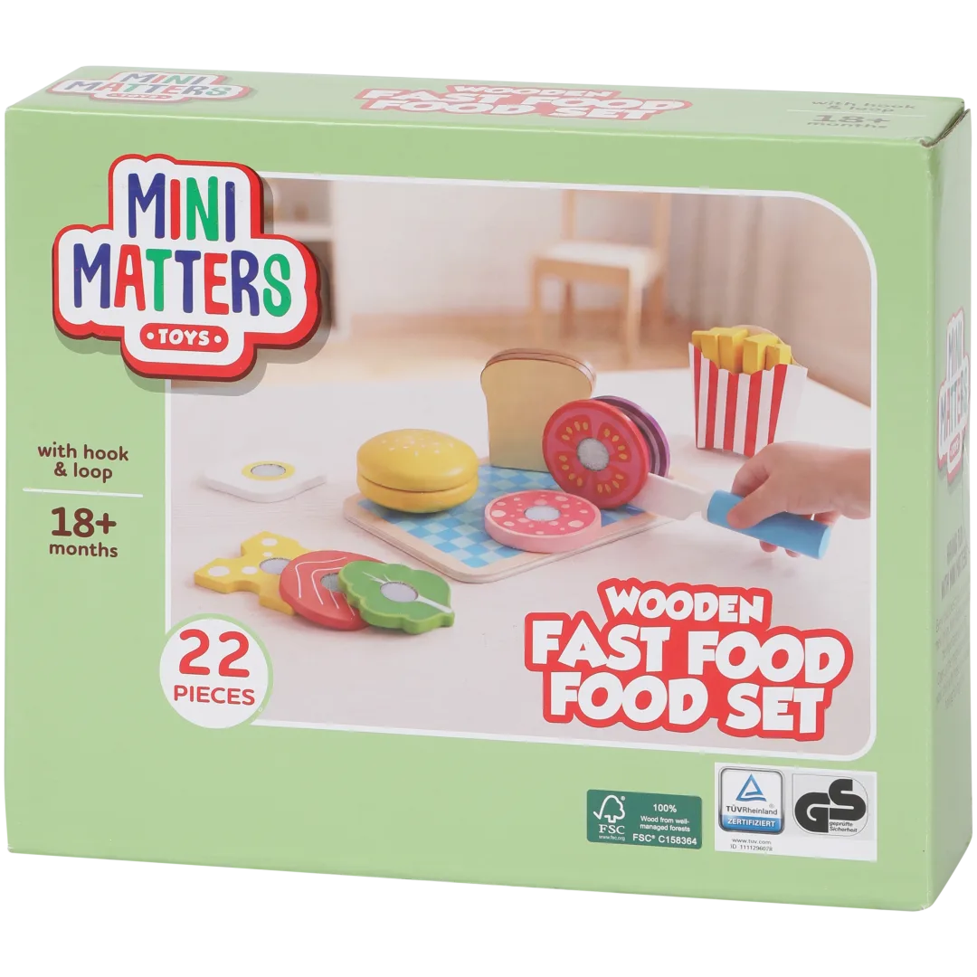 Aliments en bois Mini Matters
