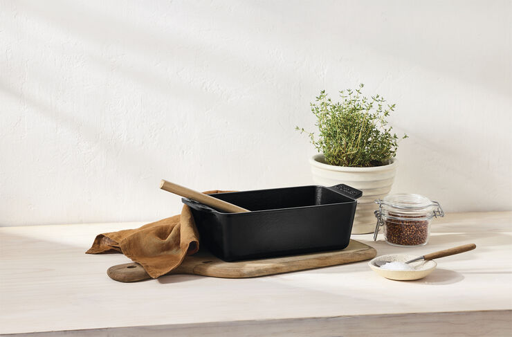 Le Creuset Brødform 23cm Matte Black Matte black