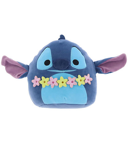 Squishmallows Kuscheltier - 20 cm - Stitch m. Blumenkranz