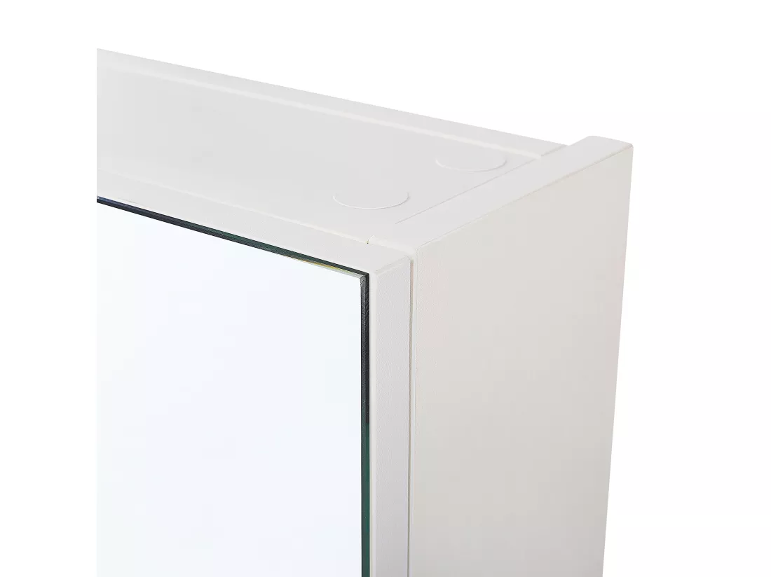 Armoire de toilette murale NAVARRA 60 cm 60 cm Blanc
