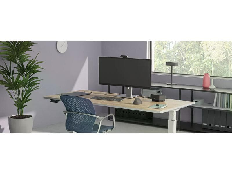 Logitech Logi Dock Fokusraum-Kit Videokonferenzlösung für Fokus-Räume – ganz einfach mit einem einzigen Kabel
