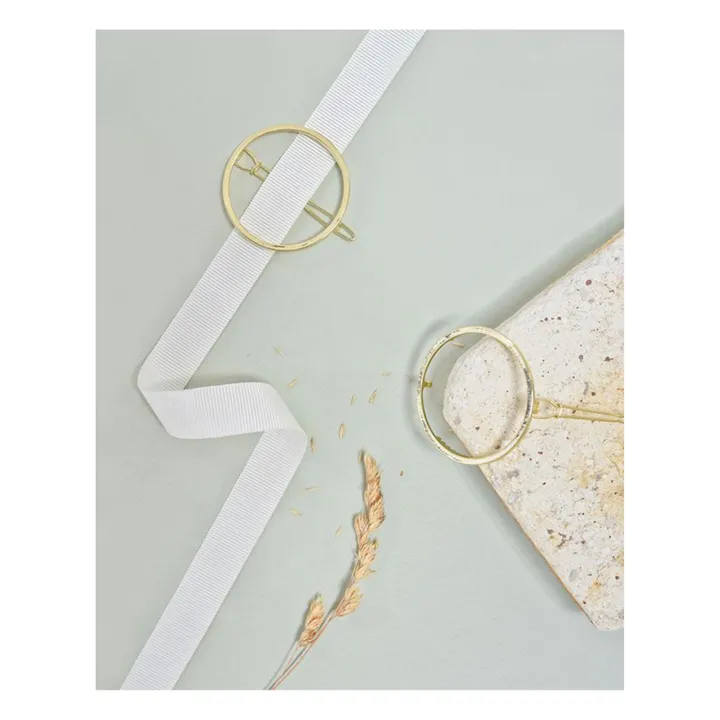 Bachca Barrette ronde Emma | Doré