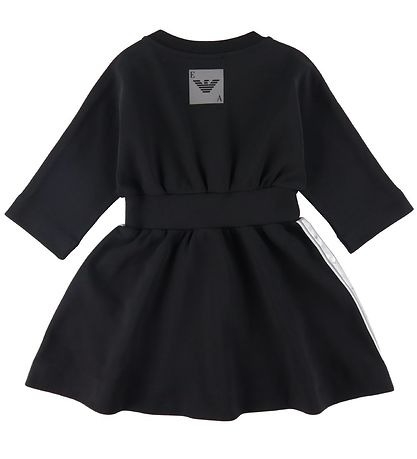 Emporio Armani Kjole - Sort m. Sølv