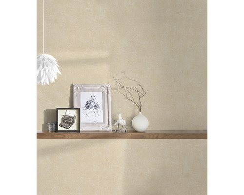 Vliesbehang 37656-5 Kunstgeschiedenis Uni beige