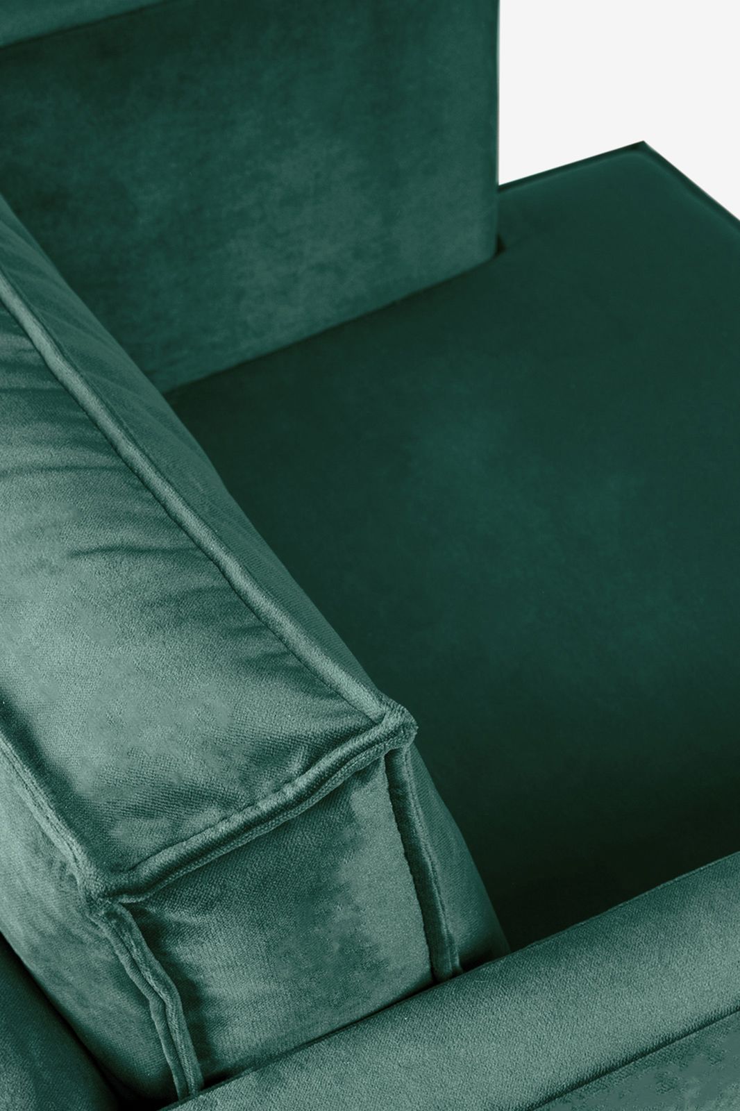 The Duchess velvet loveseat groen