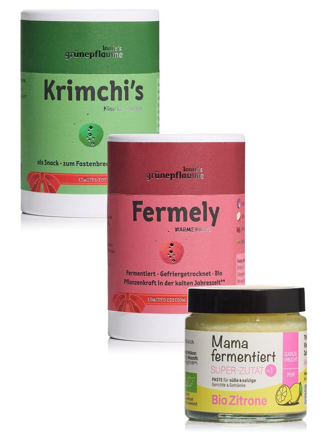 louie's grünepflaume Fermentiertes Trio 