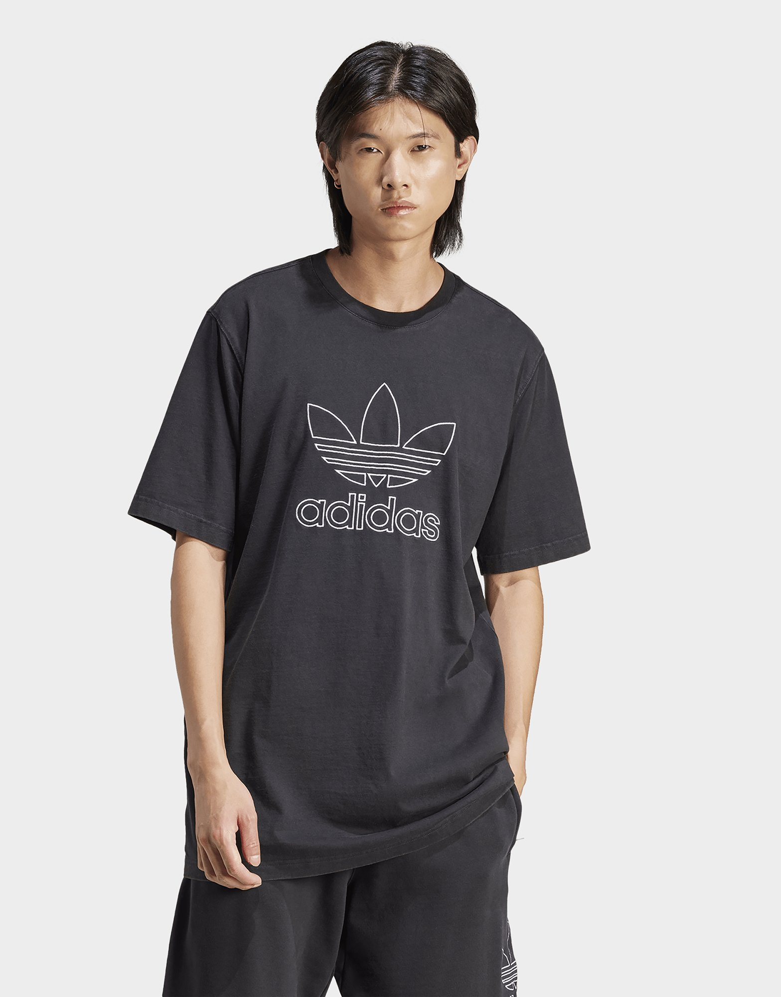 adidas T-shirt Trèfle ajouré Adicolor