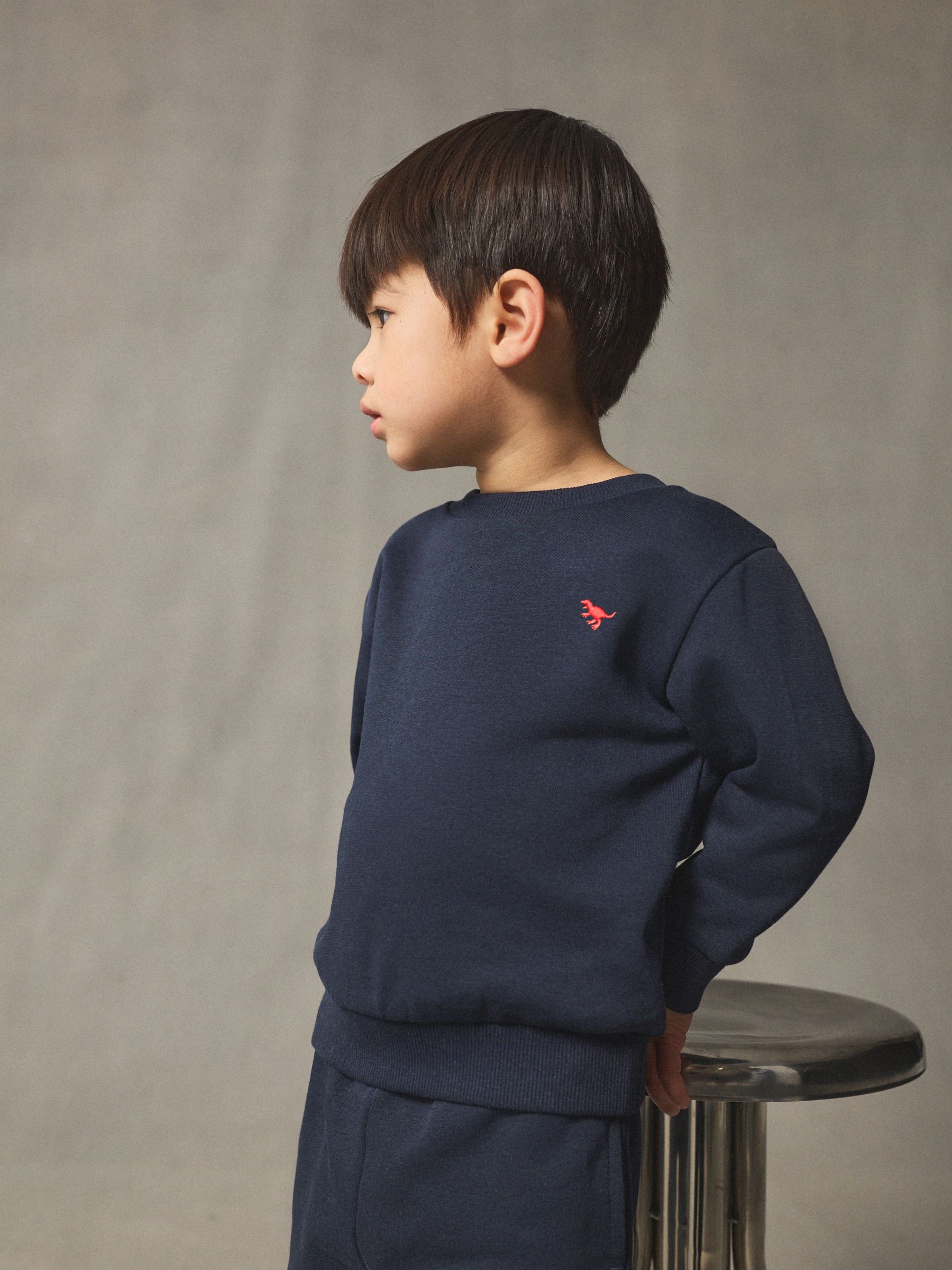 Donkerblauw - Set met sweatshirt en joggingbroek (3mnd-7jr)