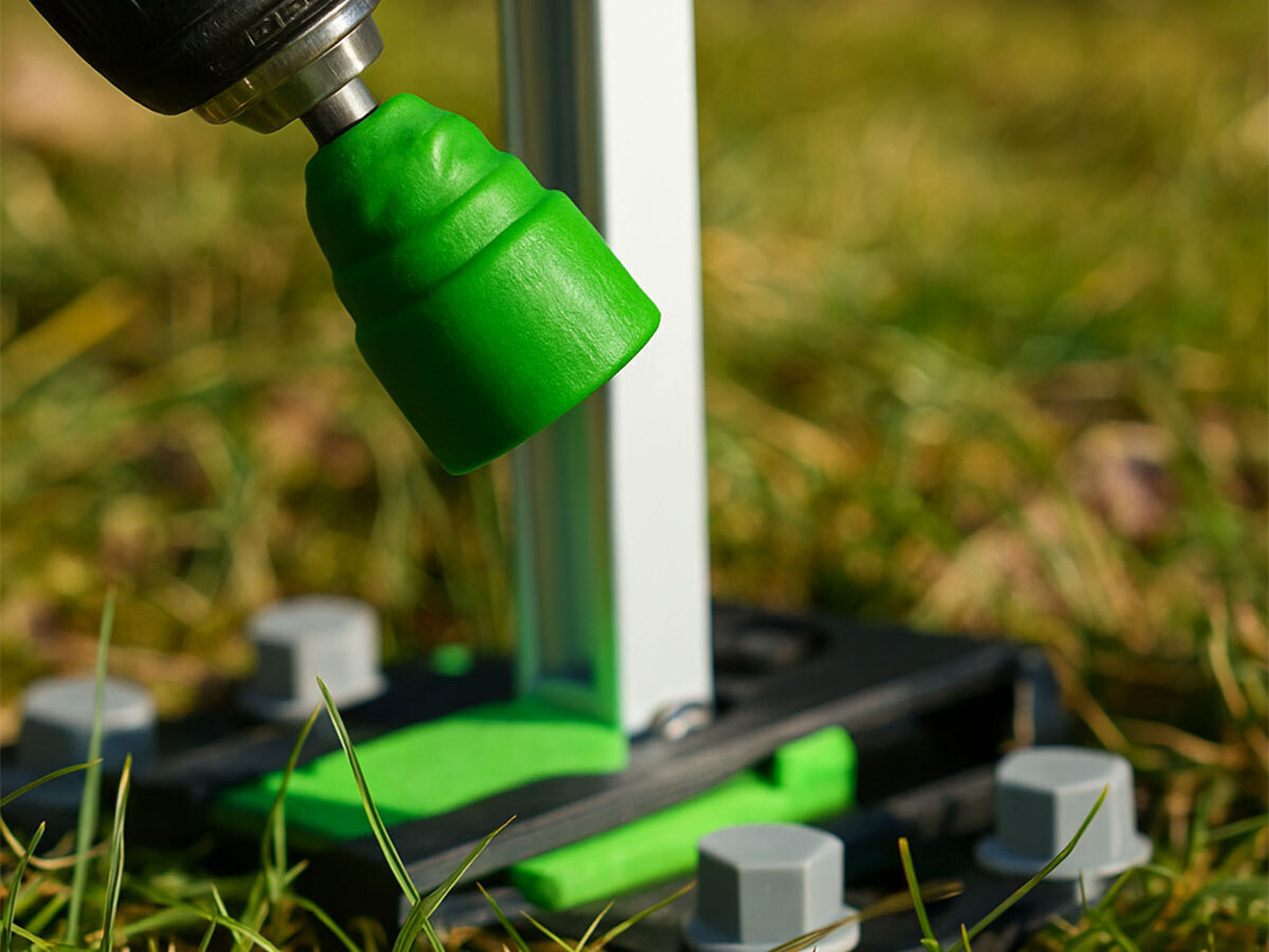 Obelink kunststof adapter voor schroefharingen 17 mm