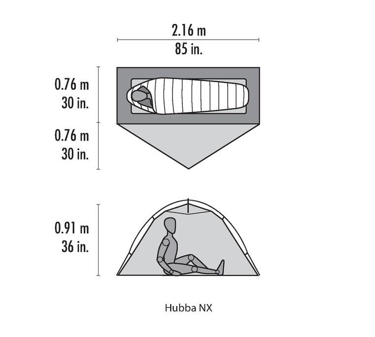 MSR Hubba NX<br>1 person
