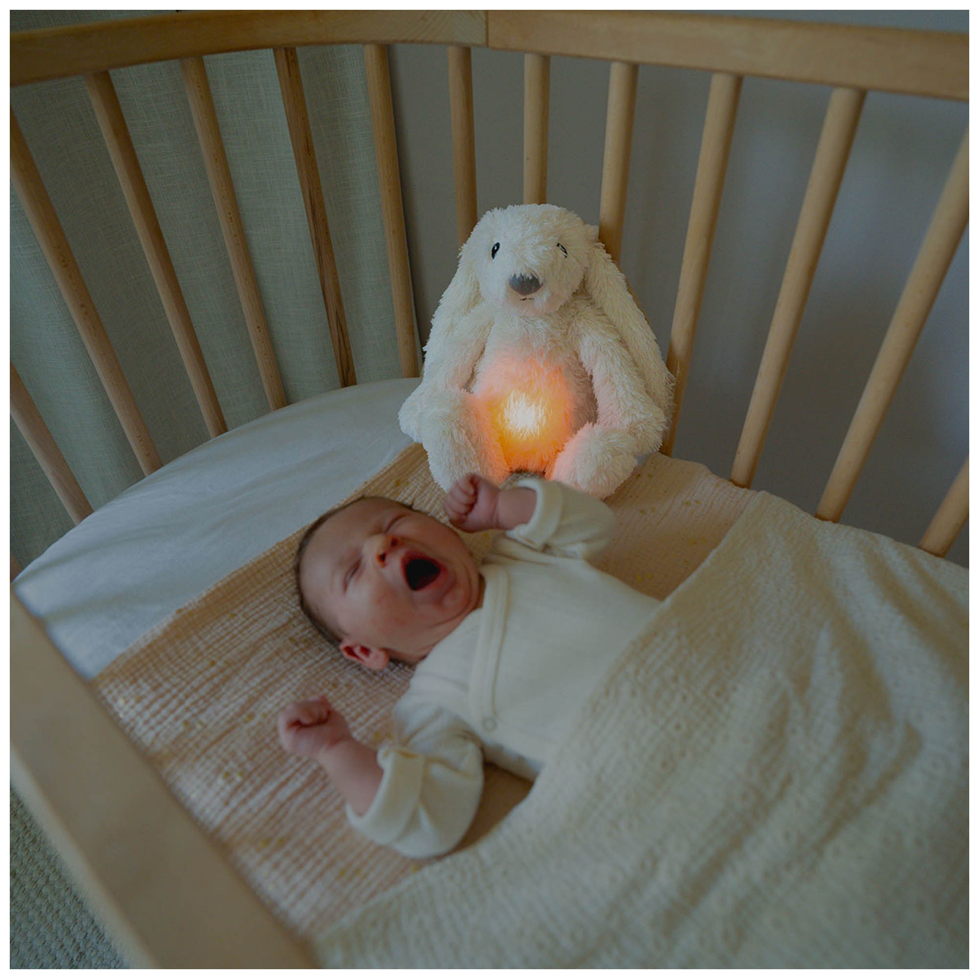 Zazu Ro the Rabbit Slaapknuffel wit
