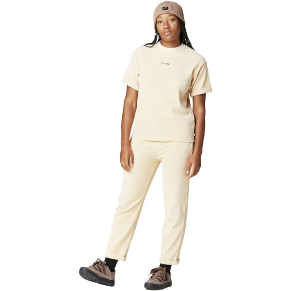 T-shirt PICTURE KIARRA VELOURS TEE W CAP WHITECAP GRAY