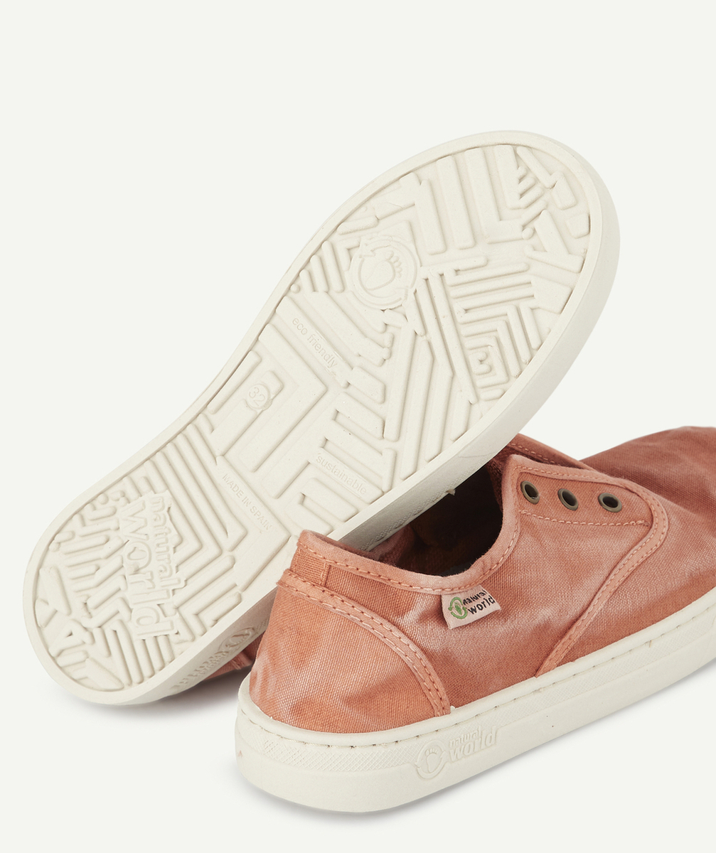 NATURAL WORLDBASKETS VIEUX ROSE EN TOILE FILLE