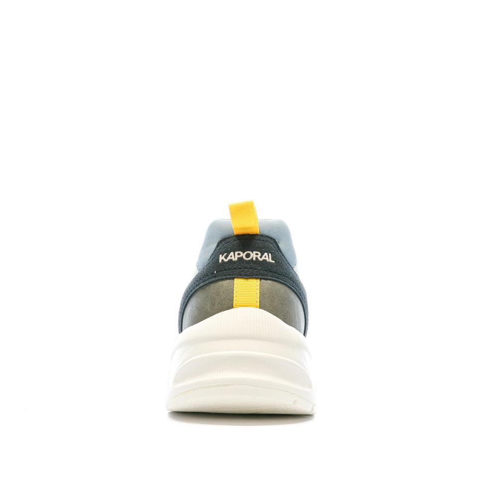 Kaporal Baskets Blanche/Marine Homme Kaporal Bofali