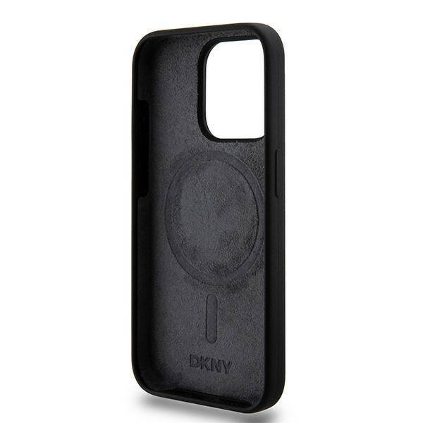 iPhone 13 Pro MagSafe Silikon Hülle Case (DKHMP13LSNYACH) - Schwarz