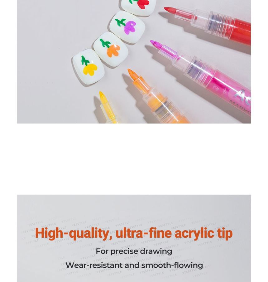 Padoma - Nail Art Marker Pen (verschillende designs)