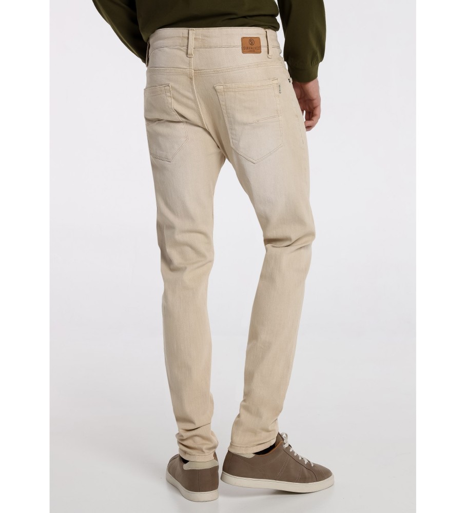 Calça Jeans Skinny Six Valves 131729 Marrom