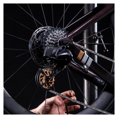 Chape de Dérailleur Nova Ride SRAM AXS RED / FORCE 12 vitesses Or