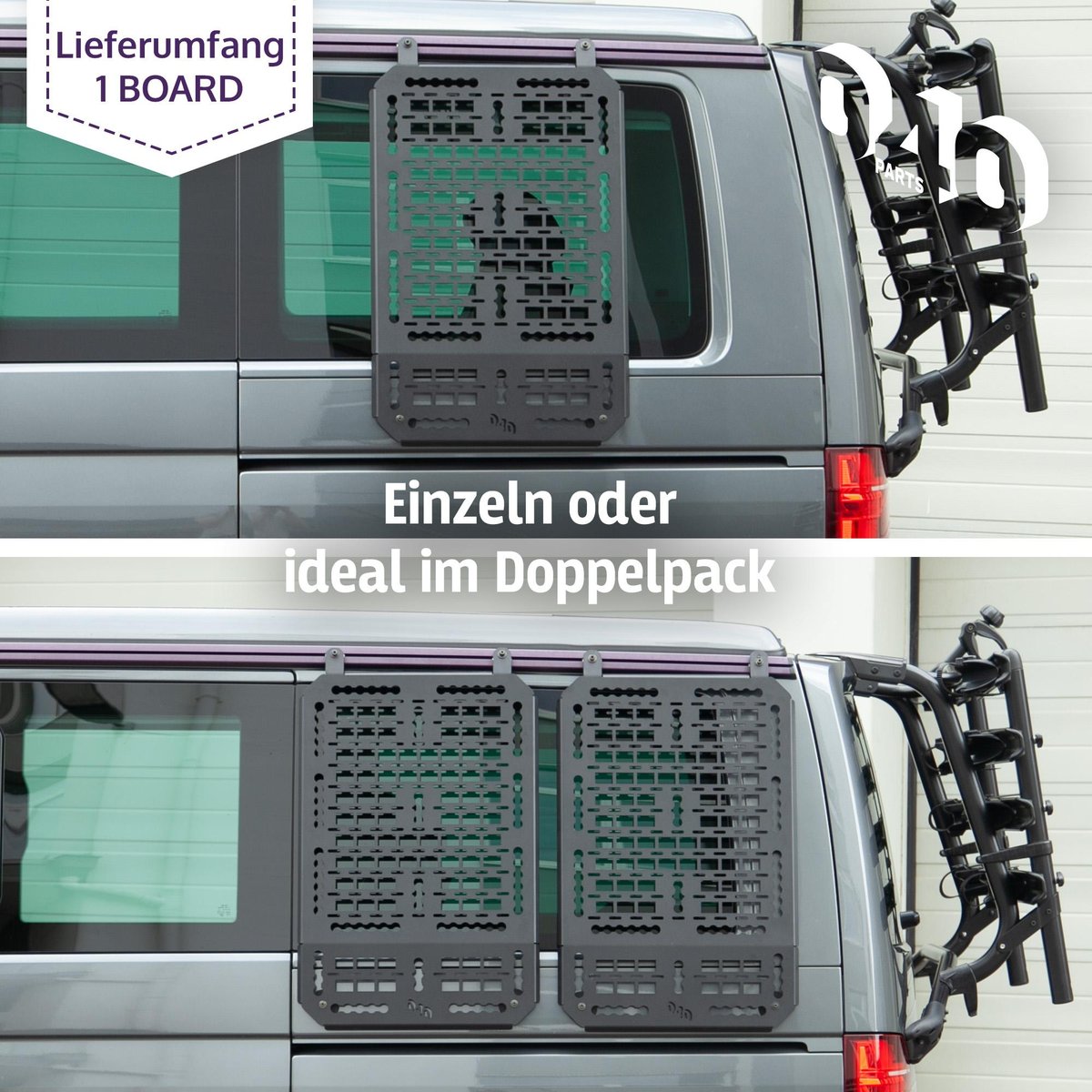 040 Parts Molle Board - VW T5 T6 T6.1